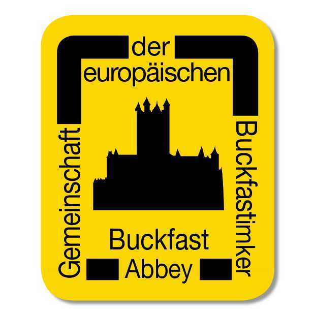 Emblème de la Gemeinschaft der europäischen Buckfastimker, Buckfast Abbey